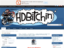 Tablet Screenshot of hdbitchin.com